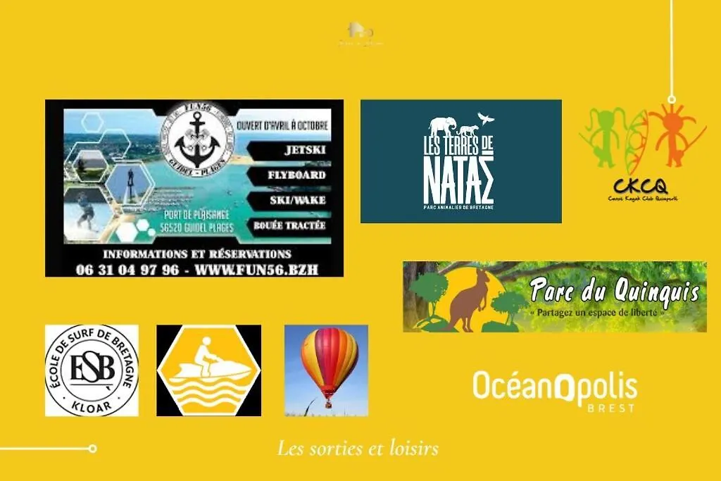 Les Falaises, Cozy And Functional 2-Room, Beaches, Gr34 Clohars-Carnoët Tatil Evi