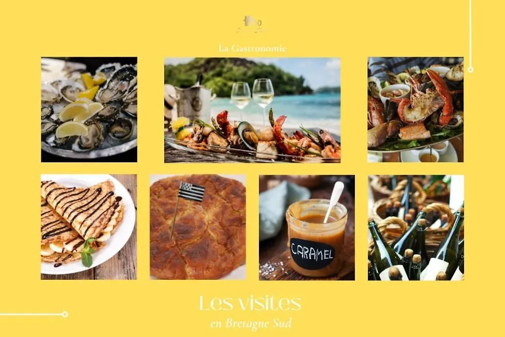 Tatil Evi Les Falaises, Cozy And Functional 2-Room, Beaches, Gr34 Clohars-Carnoët