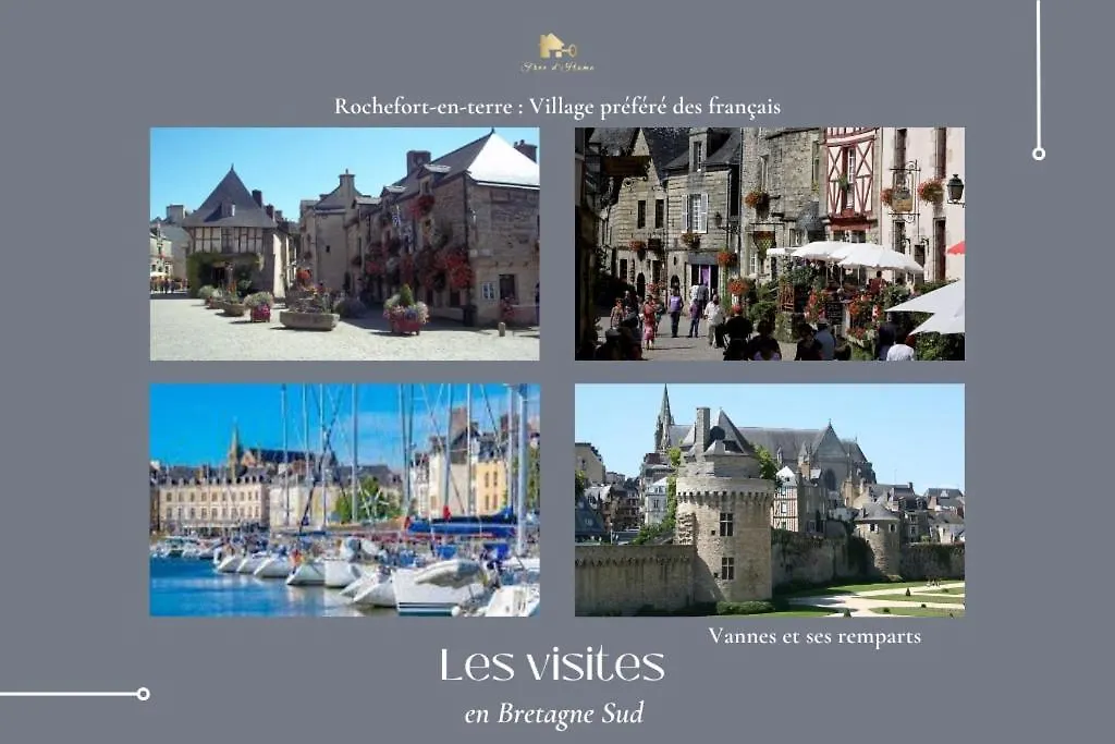 Les Falaises, Cozy And Functional 2-Room, Beaches, Gr34 Clohars-Carnoët 0*,