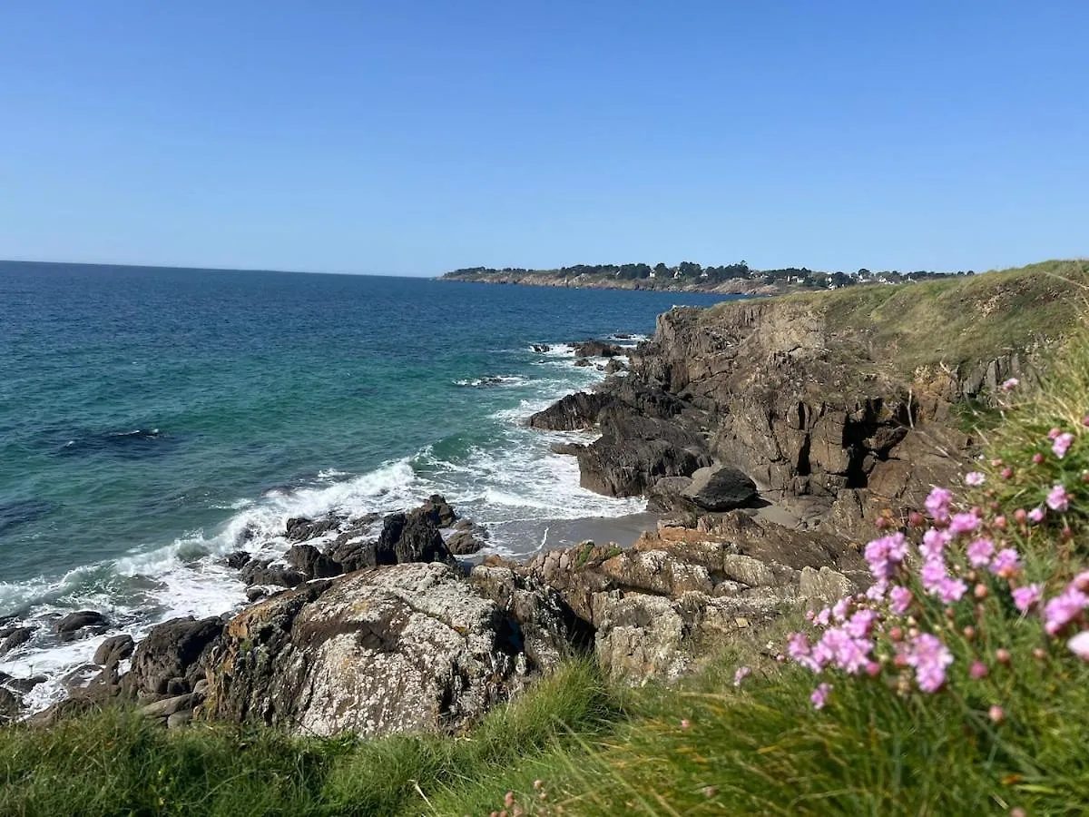 Tatil Evi Les Falaises, Cozy And Functional 2-Room, Beaches, Gr34 Clohars-Carnoët